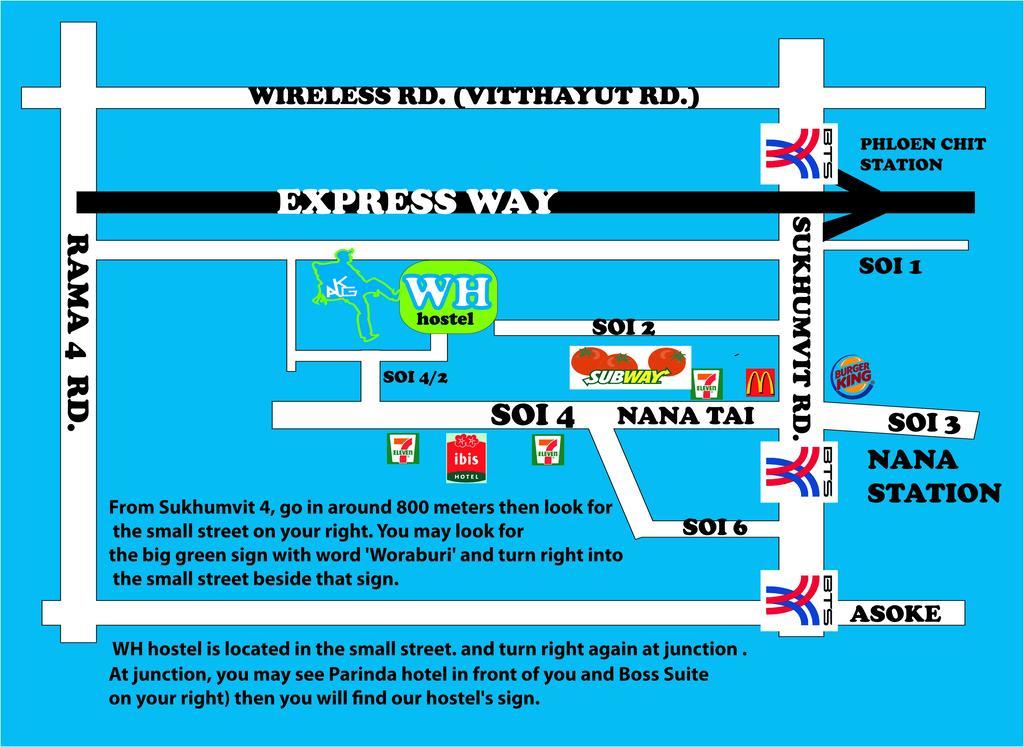 Wh Hostel 방콕 외부 사진